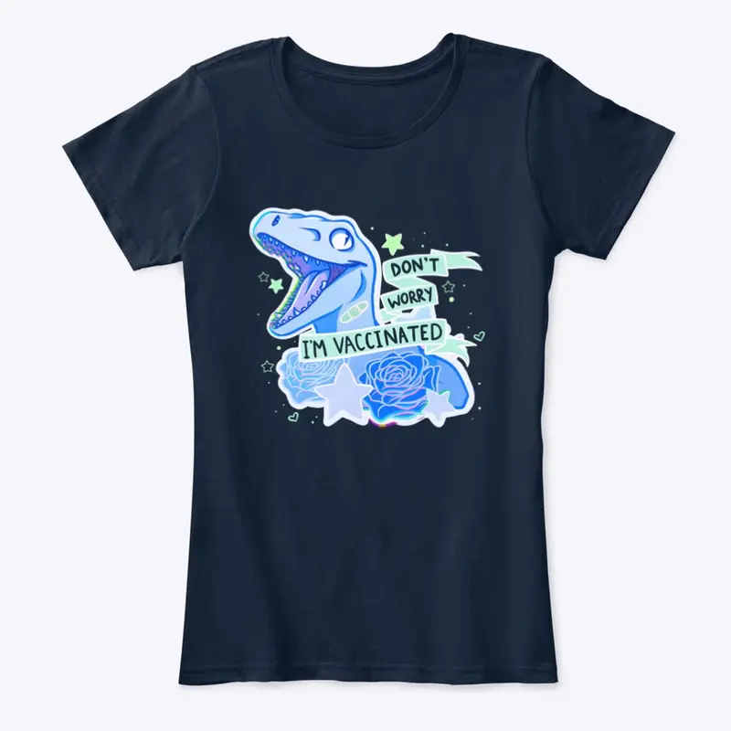 Vaccinated Dino (blue edition)