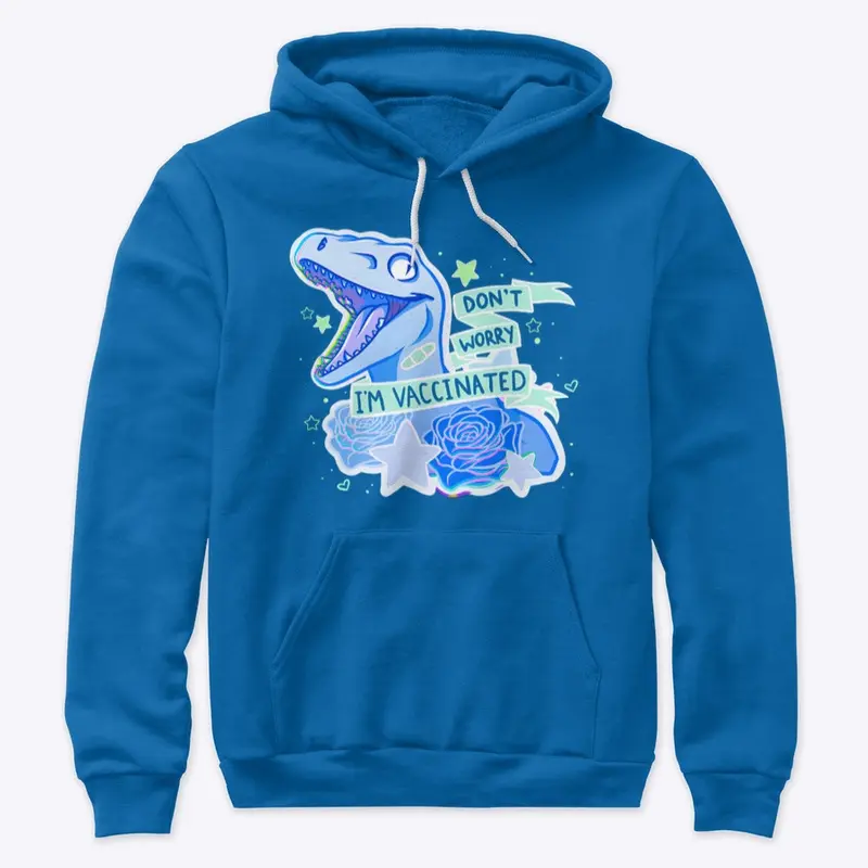 Vaccinated Dino (blue edition)